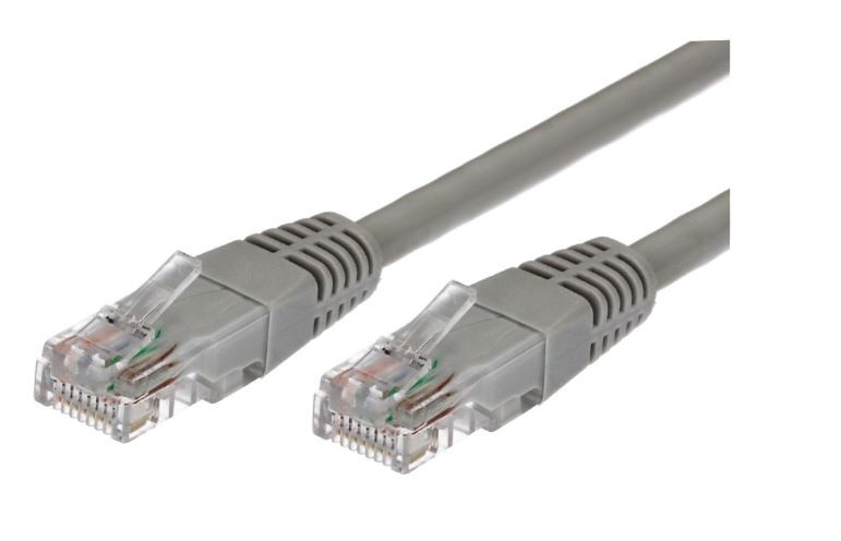 Patchcord cat.6A RJ45 UTP 3m. grey kabelis, vads