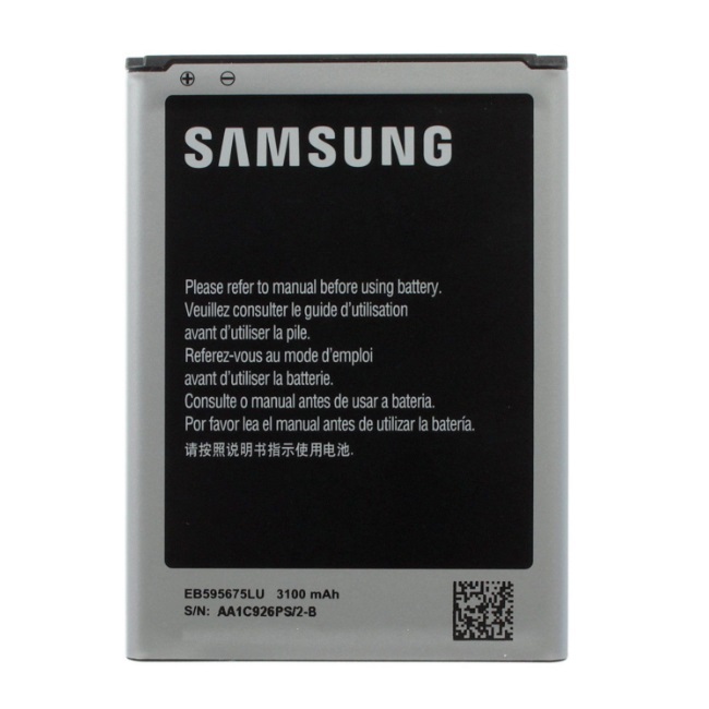 Samsung EB595675LU Original Battery for N7100 Note 2 N7105 L akumulators, baterija mobilajam telefonam