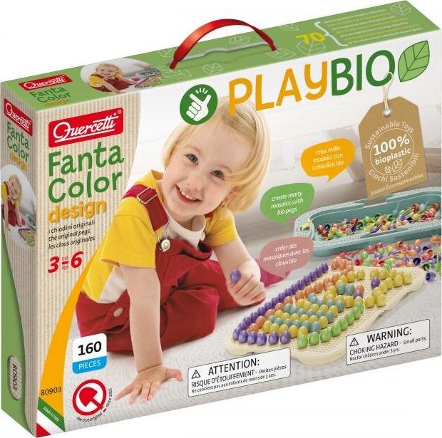 Quercetti Playbio Fantacolor design galda spēle