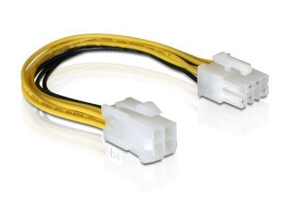Delock Cable PCI Express Power 8pin EPS > 4pin ATX/P4 kabelis, vads