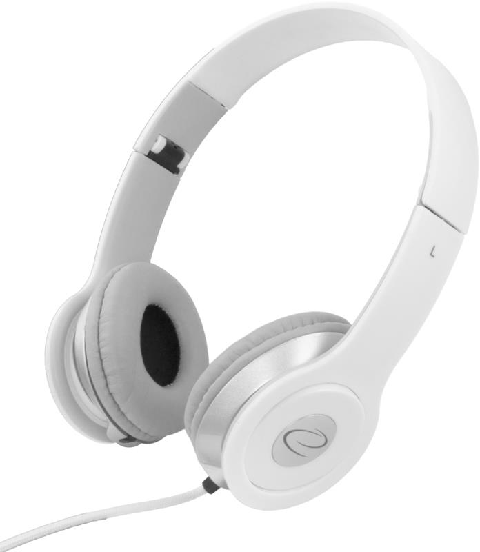 ESPERANZA Audio Stereo Headphones with volume control TECHNO EH145W | 3m austiņas