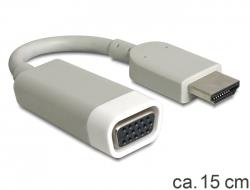 Delock adapter HDMI-A male > VGA female (15cm) adapteris