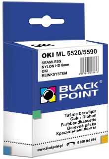 Ribbon Black Point KBPO5520 | Black | Nylon | OKI ML-5520,5590