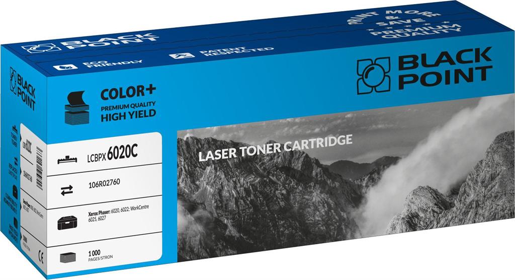 Toner Black Point LCBPX6020C | cyan | 1000 pp | Xerox 106R02760