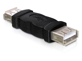 Delock adapter gender changer USB-A female - USB-A female