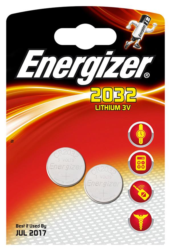 Special Battery, ENERGIZER, CR2032, 3V, 2 pcs