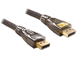 Delock cable Displayport M/M 2m PREMIUM kabelis, vads