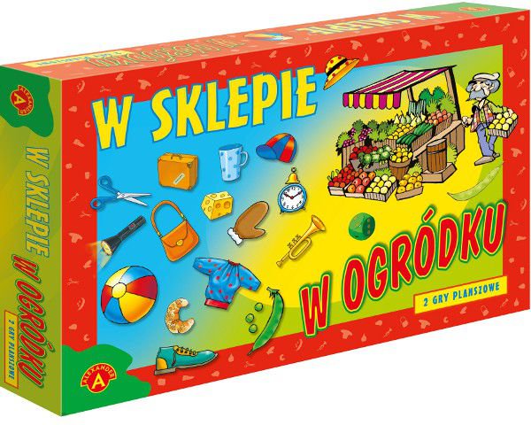 Alexander Gra planszowa W Sklepie - W Ogrodku 0432 (5906018004328) galda spēle