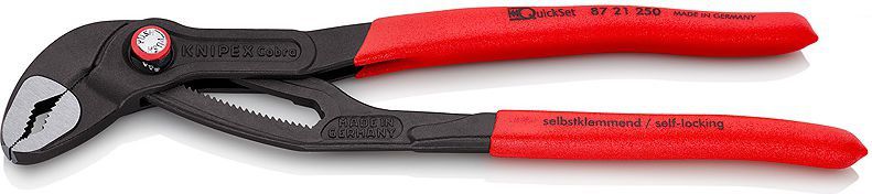 KNIPEX Cobra QuickSet Water Pump Pliers 87 21 300