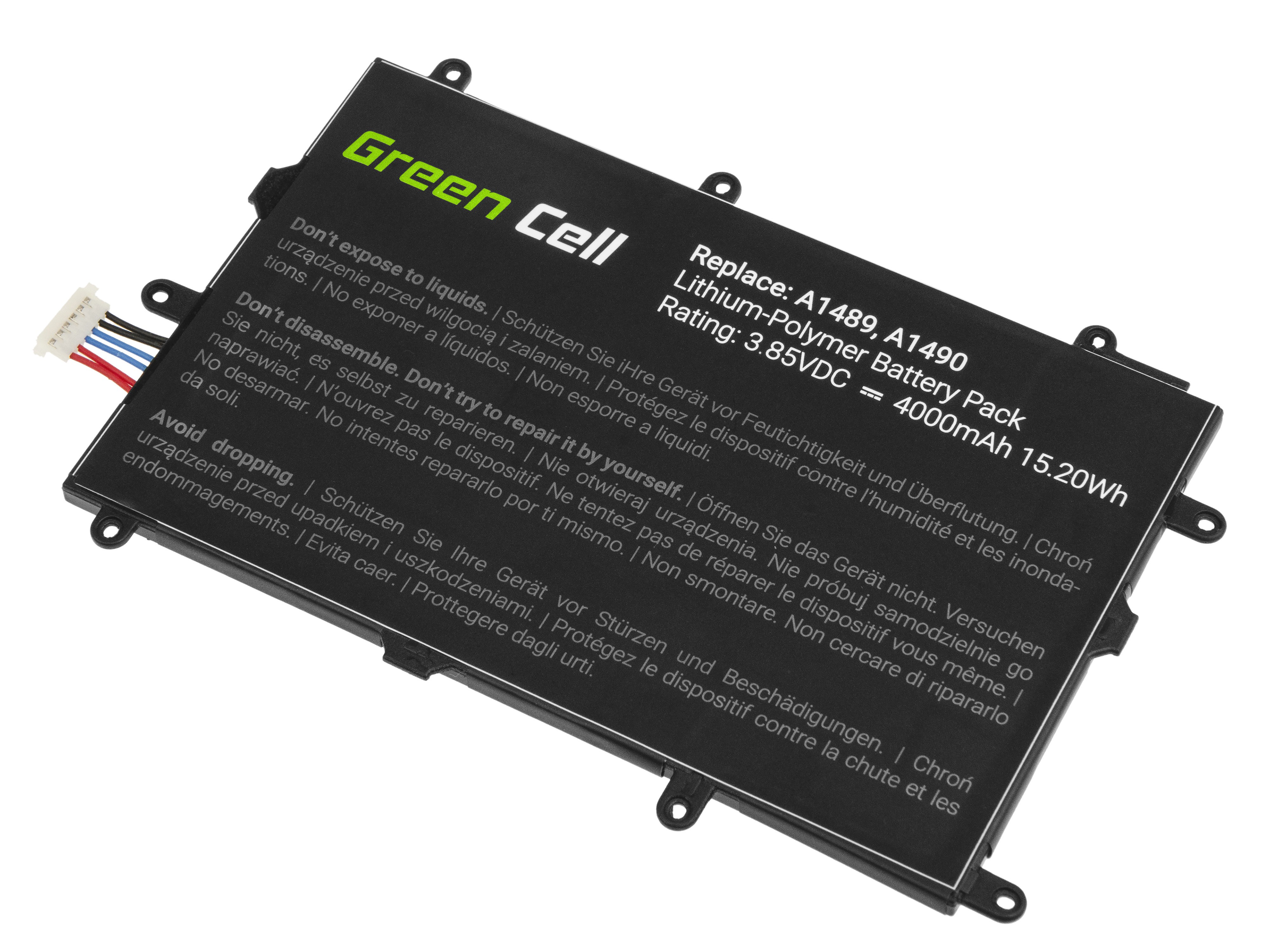 Bateria Green Cell SP4073B3H do Samsung Galaxy Tab Planšetes aksesuāri