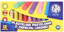 Astra Plastelina pastelowa 12 kolorow o zapachu limonki WIKR-941481 (5900263031276) materiāli konstruktoriem