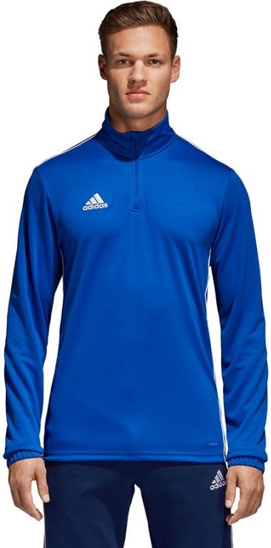 Adidas Bluza pilkarska Core 18 TR Top niebieska r. XL (CV3998) CV3998 (4059322288401)