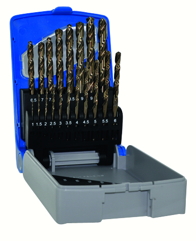 Tivoly urbju komplekts metalam TC HSCOB O1-10 mm, 19 urbji