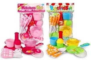 Kitchen set in a bag, various types