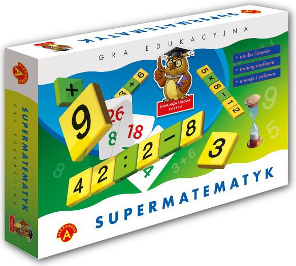 Alexander Gra Super Matematyk (0466) 0466 (5906018004663) galda spēle