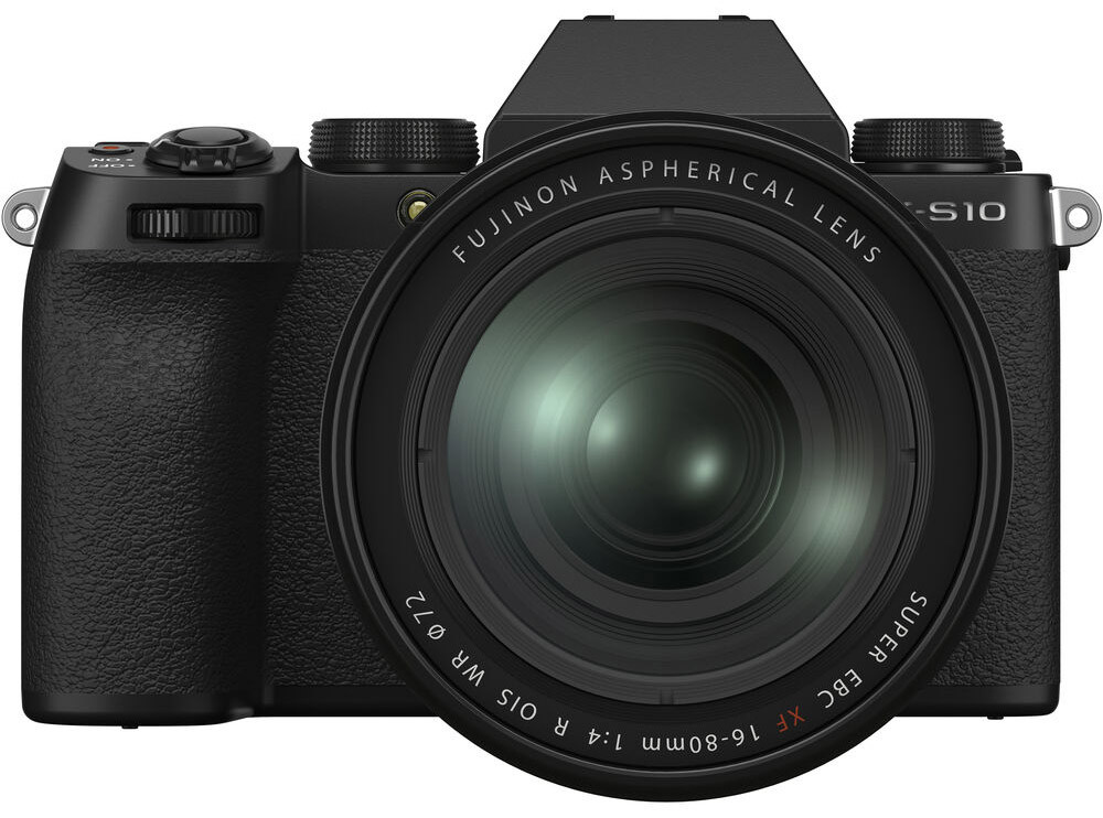 Fujifilm X-S10 + 16-80mm Kit, black Digitālā kamera