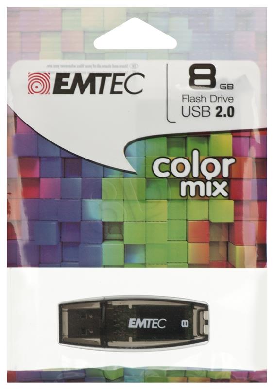 Emtec memory 8GB C410 USB 2.0 (18MB/s, 5MB/s) USB Flash atmiņa