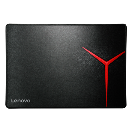 Lenovo Y  Black/Red, Microfibre, Gaming Mouse Pad, 350x250x3 mm peles paliknis