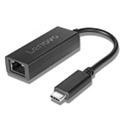 Lenovo Black,  USB C to Ethernet Adapter kabelis, vads