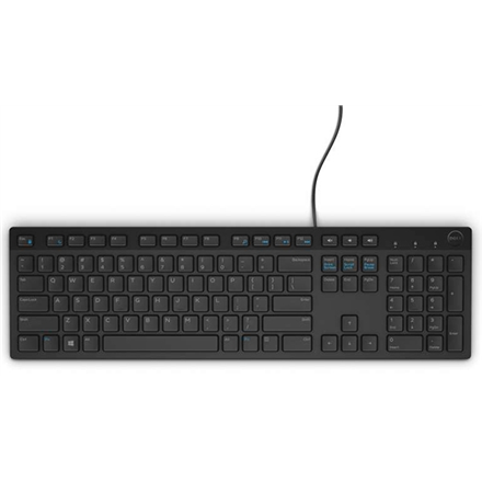 Dell Multimedia Keyboard-KB216 - US International (580-ADHY) klaviatūra
