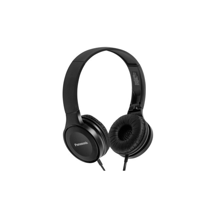 Panasonic  HF100 On-Ear Headphone, Black Microphone, 26 Ohm, 10-23kHz austiņas
