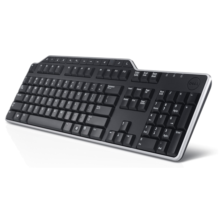 Dell Keyboard KB-522 layout Russian, Black, USB 2.0, Numeric keypad klaviatūra