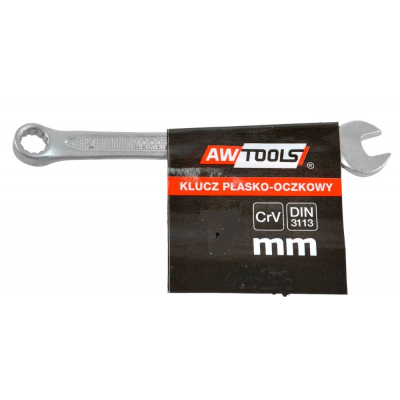 AWTools Klucz plasko-oczkowy 8mm (AW40008) AW40008 (5902198743026)