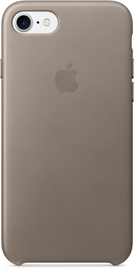 Apple iPhone 7 Leather Case Taupe