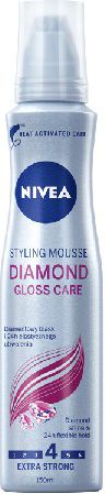 Nivea Hair Care Styling Pianka do wlosow Diamond Gloss Care 150 ml 0186943 (4005808317776)