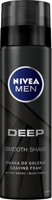 Nivea Men Deep pianka do golenia 200ml 0188579 (5900017061894)