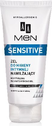 AA Men Sensitive Zel do higieny intymnej nawilzajacy 200ml 050341 (5900116020341) kosmētika ķermenim