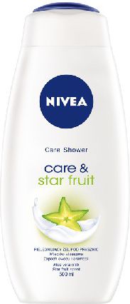 Nivea Care Shower Zel pod prysznic Care & Star Fruit 500ml 0180856 (5900017052960)