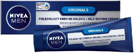 Nivea FOR MEN Krem do golenia Originals 100ml 0181772 (4005808223299)