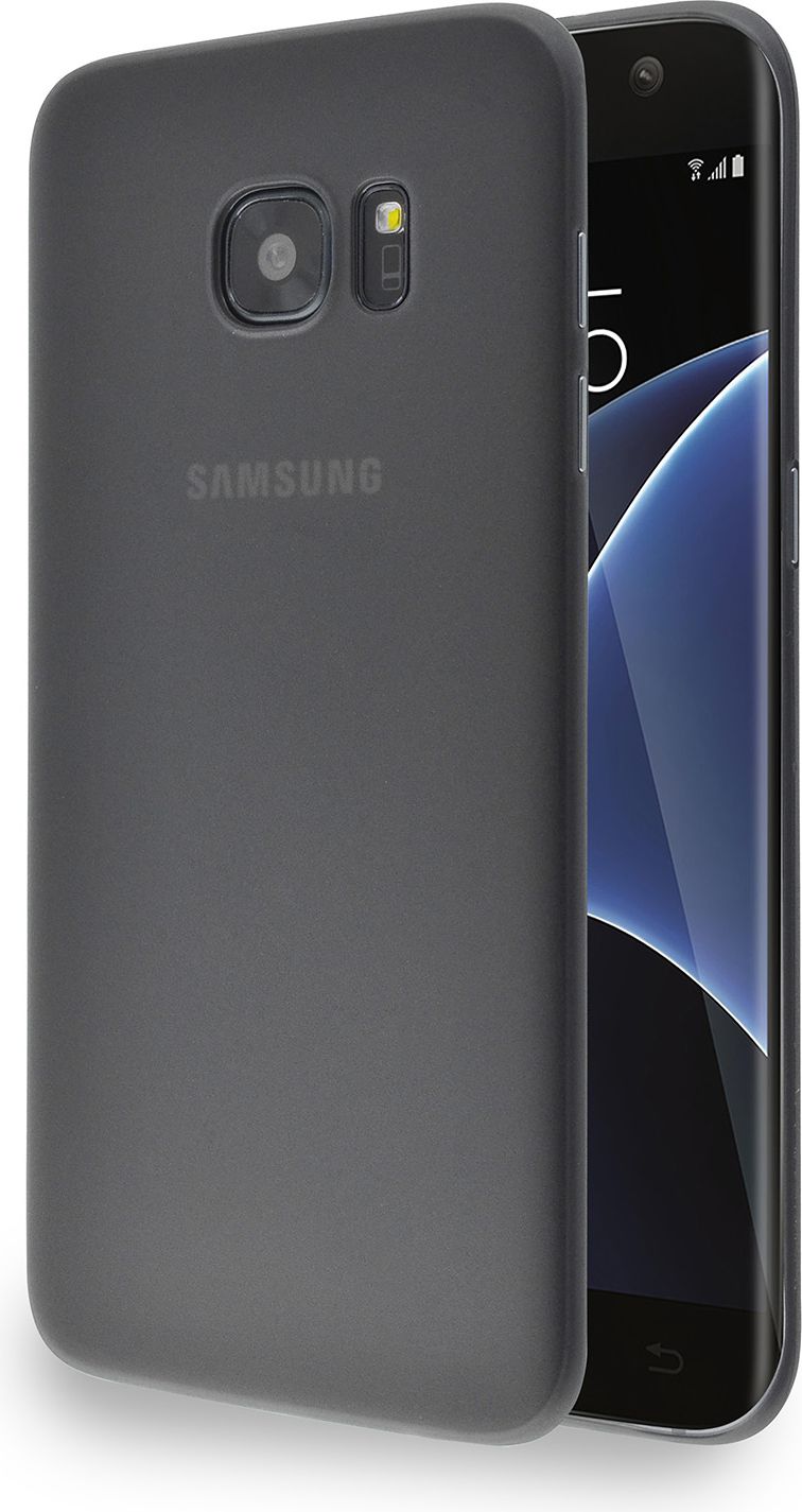Azuri Ultra Thin Cover for Samsung Galaxy S7 Edge Melns