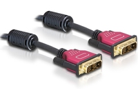 HDMI Kabel Delock HDMI A -> DVI(18+1) St/St 2.00m Premium kabelis video, audio