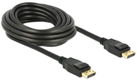 Delock Displayport  1.2 male-male 4K 5m 83808 kabelis video, audio