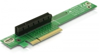 Riser Card Delock PCIe x8 -> x8 90  Winkel karte