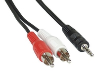 Kabel InLine Audio 2xCinch - 2xCinch 3m 89938A adapteris