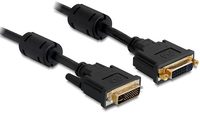 Delock  Extension cable DVI 24+5 male > female 1 m kabelis video, audio