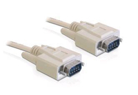  Delock 9M/9M RS232 2M 82981 kabelis video, audio