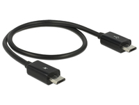 Delock Power Sharing Cable Micro USB-B male > Micro USB-B male OTG USB kabelis