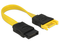 SATA-Verl. Delock SATA III -> SATA St/Bu 0.10m gelb kabelis datoram