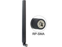 WL-Antenne Delock RP-SMA 5,5-9dBi Kippgelenk black  