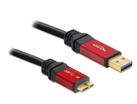 Kabel USB Delock 3.0 1m Premium (82760) USB kabelis