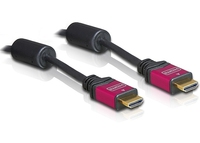 HDMI Kabel Delock High Speed A -> A St/St 3.00m Premium kabelis video, audio