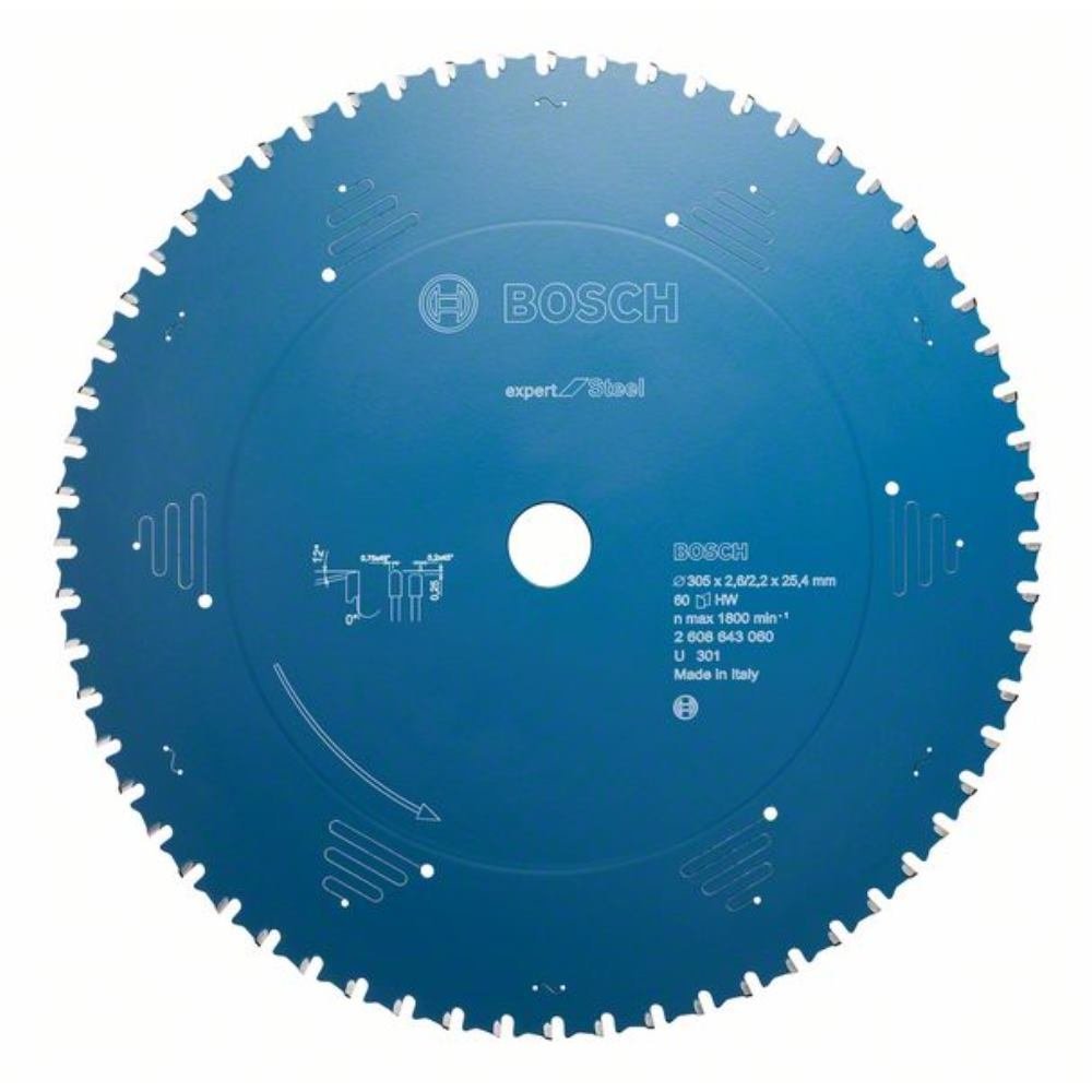 Bosch Circular Saw Blade Expert for Steel 305  