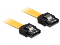 DeLOCK 0.2m SATA M/M SATA cable Yellow kabelis datoram