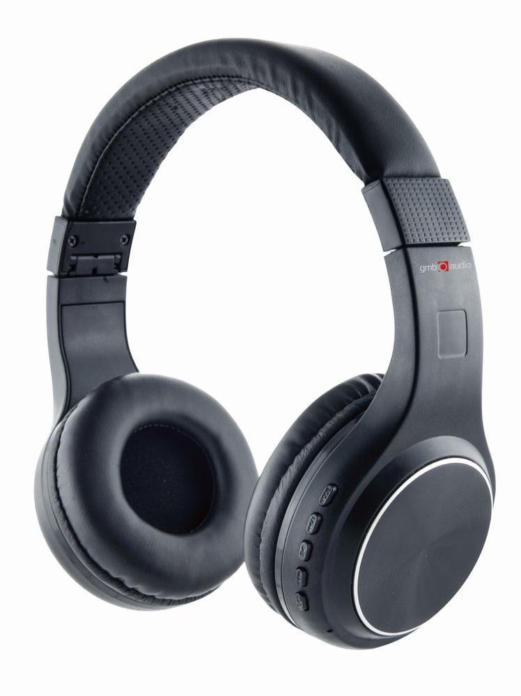 Gembird Bluetooth headset ''Warsaw'', microphone & stereo, black color austiņas