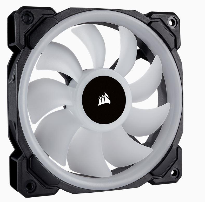 CORSAIR LL120 LED Dual Fan Single Pack ventilators