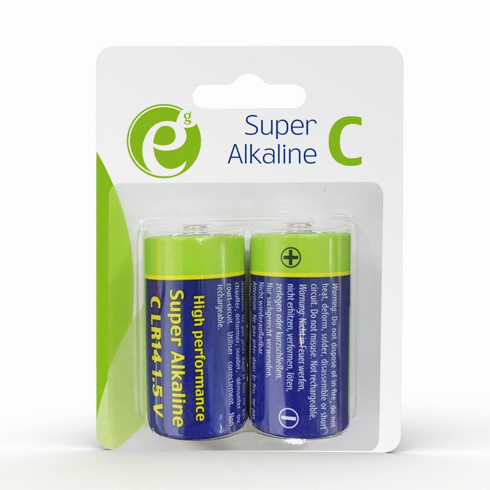 Energenie Alkaline C-cell battery LR14, 2-pack, blister Baterija